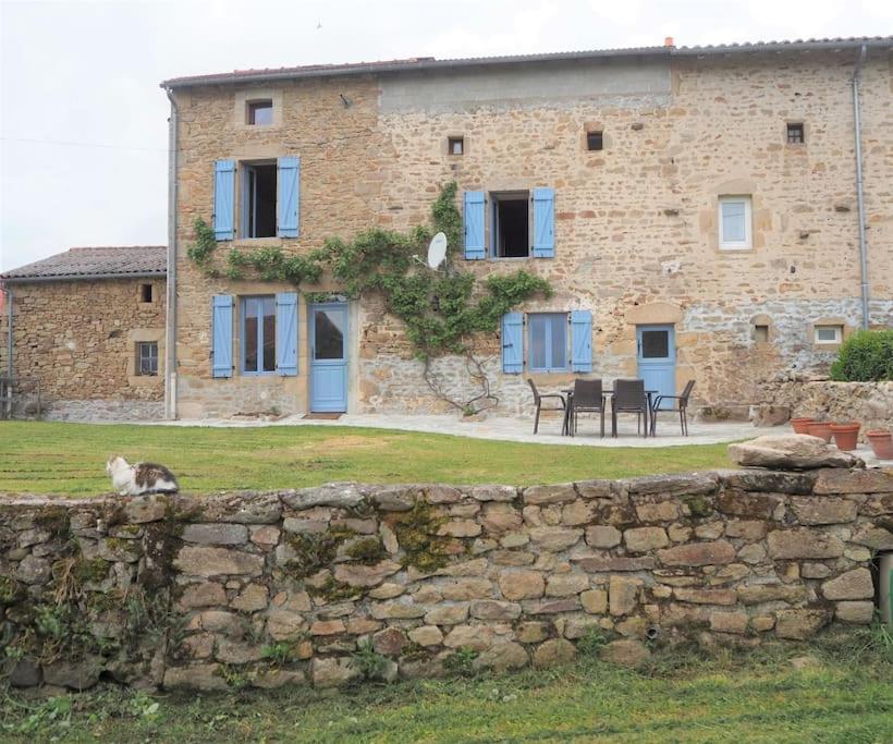 Two Hoots - Farmhouse With Summer Pool. Châteauponsac Екстериор снимка